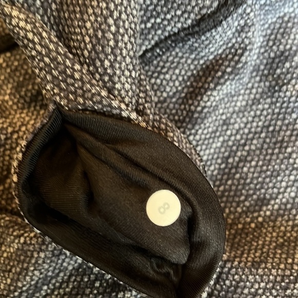 Lululemon | Wunder Under Pant III Coco Pique Black White Size 8 Gym Yoga Running - Picture 10 of 11